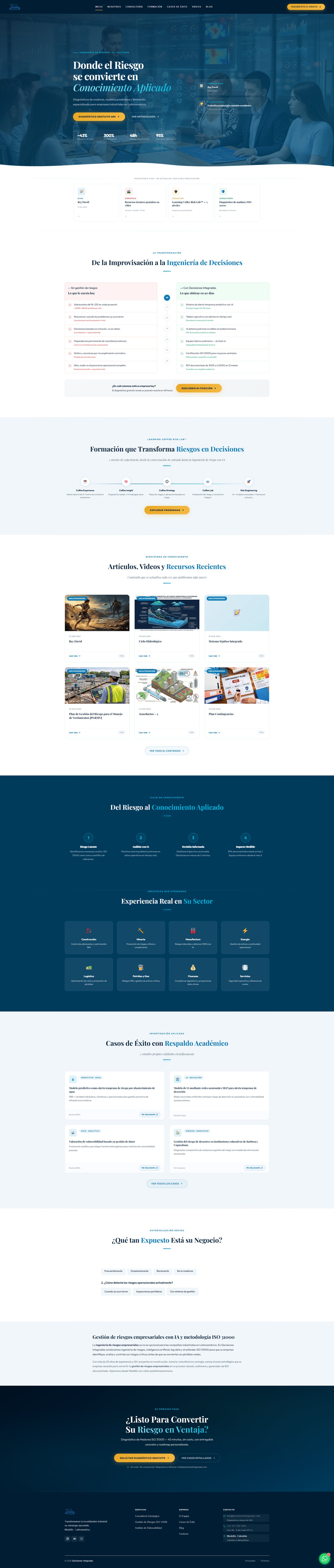 Captura del sitio decisiones integradas