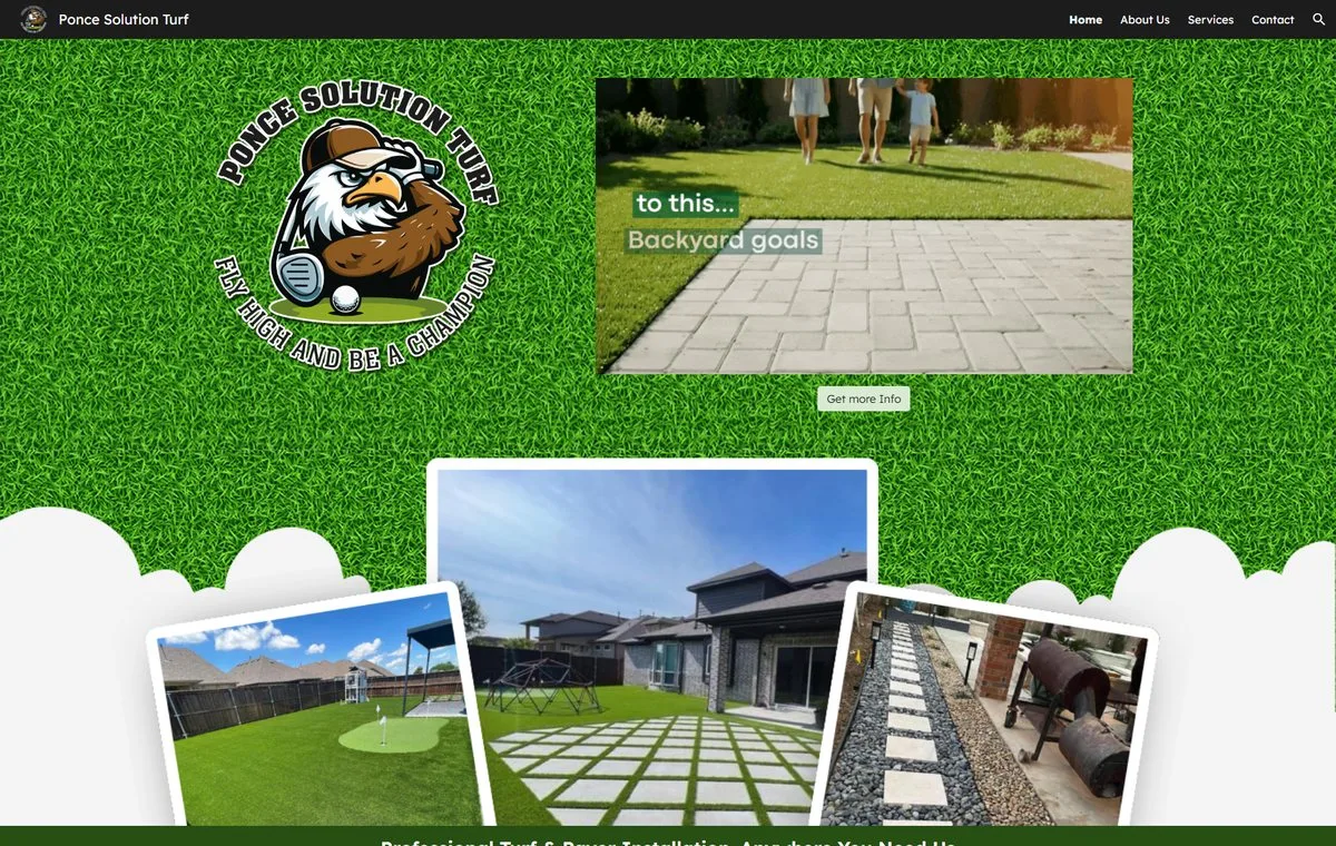 Vista del proyecto Ponce Solution Turf